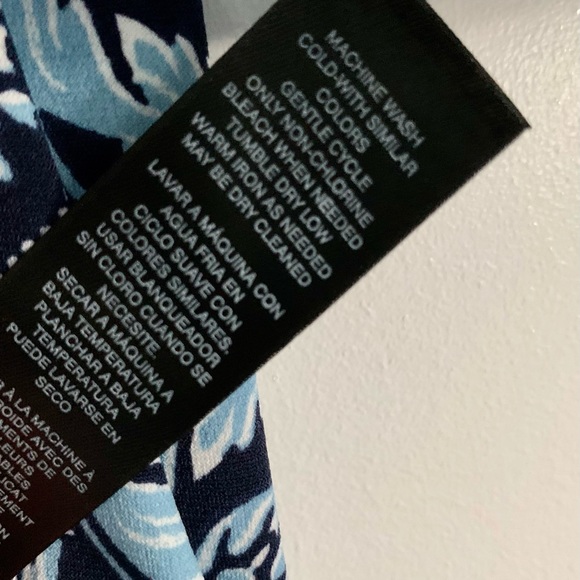 White House Black Market Embroidered V Neck Shift Dress Size XS (NWOT, Like New) - Picture 6 of 8